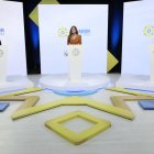 Los candidatos Luisa González y Daniel Noboa se enfrentaron en el debate hacia la segunda vuelta