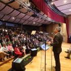 El director del Servicio de Rentas Internas, Francisco Briones, en la presentación de las nuevas herramientas de control.