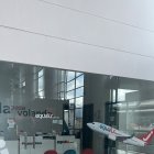 Cierre. Sin atención. Así lucían las oficinas de Equair en el aeropuerto de Quito.
