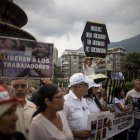 Un grupo de ciudadanos fue registrado el pasado 19 de septiembre, durante una protesta por lo que consideran encarcelaciones injustas y por la liberación de los considerados presos políticos, en una plazoleta de Caracas.