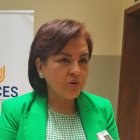 La presidenta del CACES, Ximena Córdova, en una entrevista con EXPRESO luego de la presentación del modelo de evaluación que se aplicará a las universidades en 2026