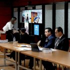 Diligencia. La audiencia de apelación se realizó este miércoles 4 de octubre.