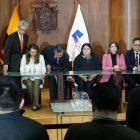 Audiencia. El pleno de la Corte Constitucional escuchó la semana pasada a los consejeros del CPCCS.