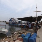 Un sujeto resulta herido tras un asalto a una embarcación cerca del muelle de la fragata.
