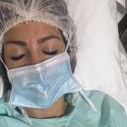 Paloma tras la intervención.