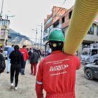 Obras en de la Alcaldía de Soacha, un municipio de Colombia que sortea al crimen organizado.