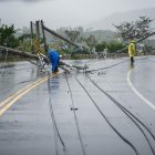 El tifón Koinu se aleja de Taiwán tras dejar un muerto, más de 300 heridos y a miles sin luz