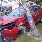Choque. En el sector de Oquídeas, dos carros se impactaron y cuatro personas presentaron heridas.