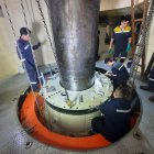 Energía. El pasado jueves entró en operación la Unidad 1 de la Central Sopladora, en el complejo de Río Paute.