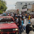 Hecho. Así quedó la camioneta en la que se movilizaban Jordán y Villón, la tarde del pasado 6 de octubre.