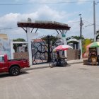 El Laurel. Dentro del cementerio se registró el episodio macabro.
