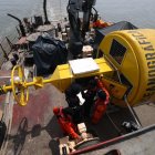 Tarea. Es la segunda boya oceanográfica del Inocar que será sumergida al  oeste de las islas Galápagos.