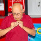 Figura. Schubert Ganzocho resaltó la importancia de los instrumentos.