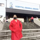 Ambato. Martha Ashqui fue durante 15 días al hospital por un turno.