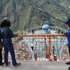 Localidad. Los miradores de Baños de Agua Santa son los principales lugares visitados por los turistas.