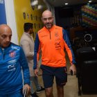 Félix Sánchez Bass dio una rueda de prensa previo a la última práctica antes de viajar a La Paz dónde enfrentará a su similar de Bolivia