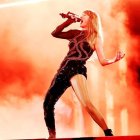 Taylor Swift en una de sus giras.