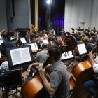 Ensayos. Los músicos de la Orquesta Sinfónica, la mañana de ese jueves 12 de octubre de 2023.