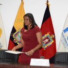 Diligencia. La fiscal Diana Salazar hizo el anuncio a través de un video.