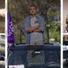 Daniel Noboa de cartón.