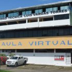 Vista parcial del campus de la Universidad Técnica "Luis Vargas Torres" de Esmeraldas.