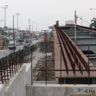 Juan Tanca. El paso vehicular tiene un avance del 48 % y su paralización se debió a falta de liquidez.