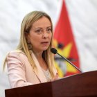La primera ministra de Italia, la ultraderechista Giorgia Meloni.