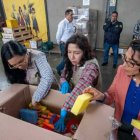 Los supuestos restos prehispánicos fueron ocultos como dos muñecos.