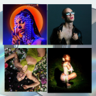 Mila Sommer, Fiebre, Amantina y Shalom Mendieta.