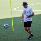 El seleccionador colombiano, el argentino Néstor Lorenzo, en una imagen de archivo.