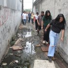 Sauces 5. El callejon de la 2da peatonal 4A permanece en ese estado.