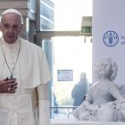 El papa Francisco en la sede de la FAO en una imagen de archivo.