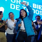 Tras conocer los resultados, Luisa González aceptó la derrota y se mostró conciliadora.