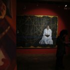 Obra. Pintura social de mujeres a través del arte y homenaje a tres grandes gestoras de la cultura de Bolivia.