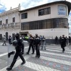 En Riobamba se llevó la audiencia por violencia política de género, que sigue la viceprefecta de Chimborazo, Mónica Loza, en contra del prefecto Hermel Tayupanta.