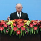 Pekín. Vladímir Putin en el Foro  de las Nuevas Rutas de la Seda.
