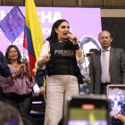 Antes de las presidenciales, Verónica Abad fue candidata a la Alcaldía de Cuenca, en las seccionales de 2023.