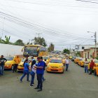 Gremios. Este 19 de octubre suspendieron sus labores por alrededor de tres horas.