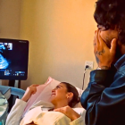 Maluma y su novia Susana Gómez en la visita al ginecólogo.