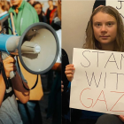 Activista desde los 15 años de edad, Greta Thunberg entró en polémica en redes sociales por su apoyo a Palestina