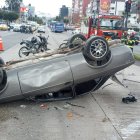 El siniestro de tránsito se registró en la Avenida América