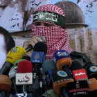 Anuncio. Abu Obeida, portavoz de las Brigadas Al Qasam.