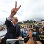 Acto. Glas salió en libertad en noviembre de 2022, a pesar de tener dos condenas en firme por corrupción, debido a una medida cautelar concedida por un juez.