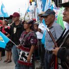 Líderes indígenas, campesinos y comerciantes exigen la renuncia de la fiscal general Consuelo Porras.