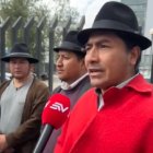 Dirigente. El presidente de la Conaie confía en que el bloque de Pachakutik (cinco asambleístas) se subordine a los mandatos de la organización.