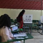 Los electores acudieron a votar sin mayores expectativas el domingo 15 de octubre de 2023.