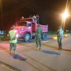 Operativo. Militares incautaron 1.045 galones de gasolina blanca en Tiwintza, llevada sin permisos respectivos.