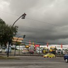 Clima. Ciudadanos capitalinos reportaron la magnitud de las precipitaciones en redes sociales.