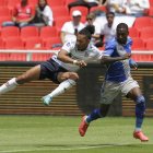 Los Albos después del encuentro sigue concentrados.