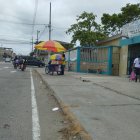 Santa Elena. En el centro educativo Virgilio Drouet, los maestros fueron amenazados en agosto pasado.